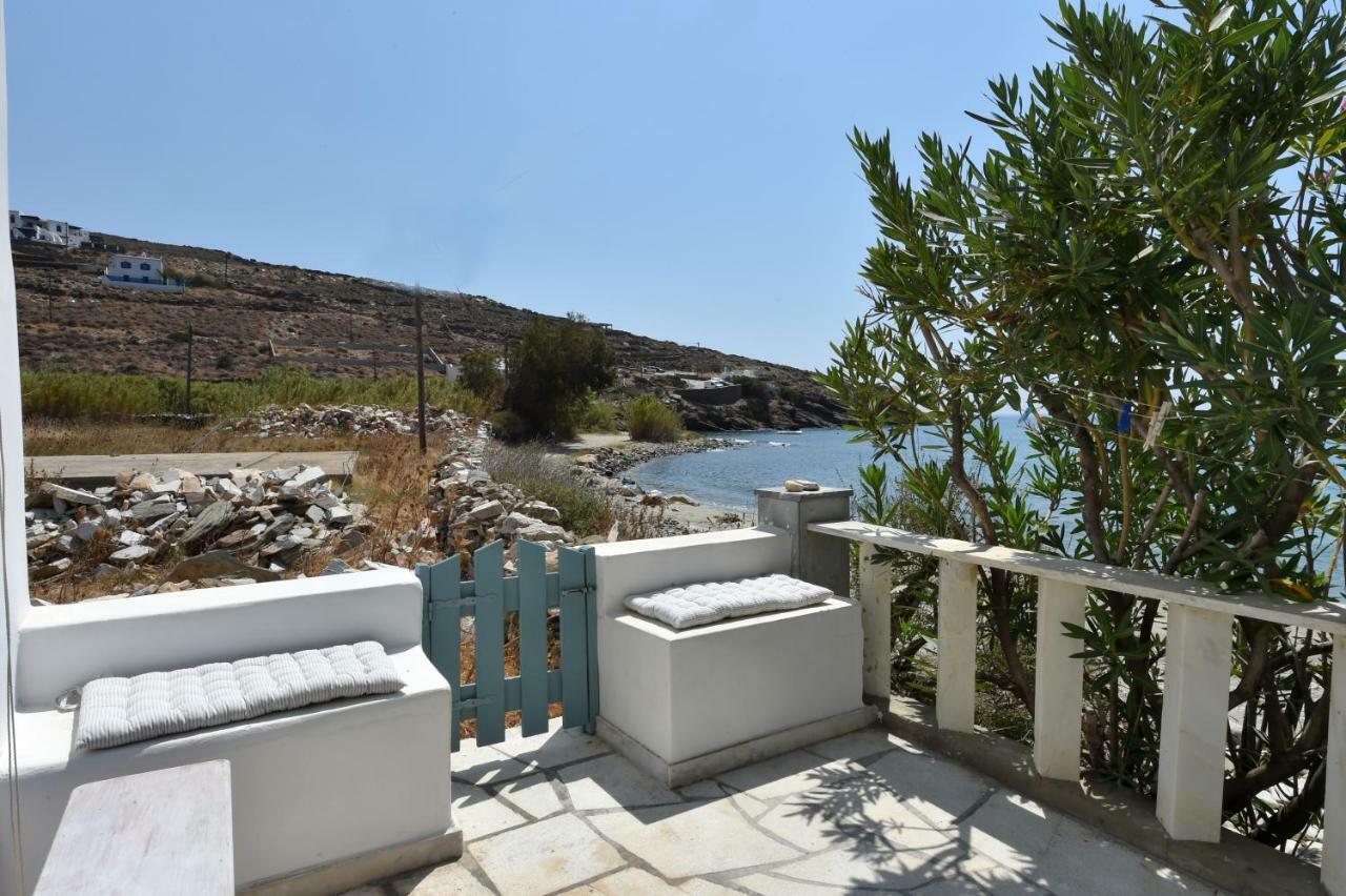 "Sea Front" Rose'S House Villa Kardhianí Eksteriør billede